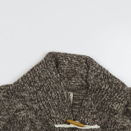 Rebel Boys Brown   Pullover Jumper Size 4-5 Years