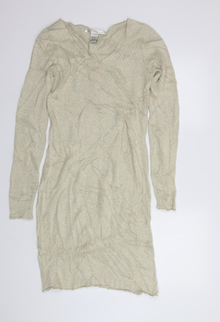 Max Studio Womens Beige   Jumper Dress  Size S