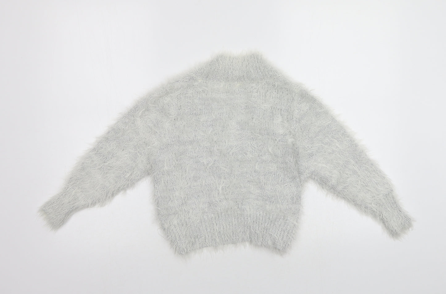 Jane Norman Womens Grey   Shrug Jumper Size 10