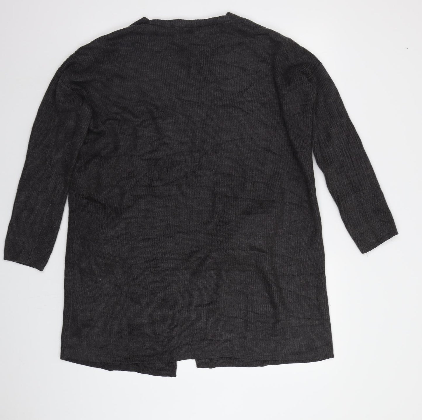 H&M Womens Grey   Cardigan Jumper Size S