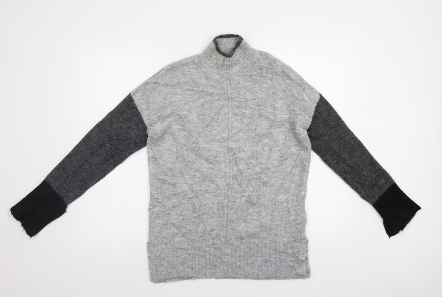 M&S Womens Grey   Pullover Jumper Size S