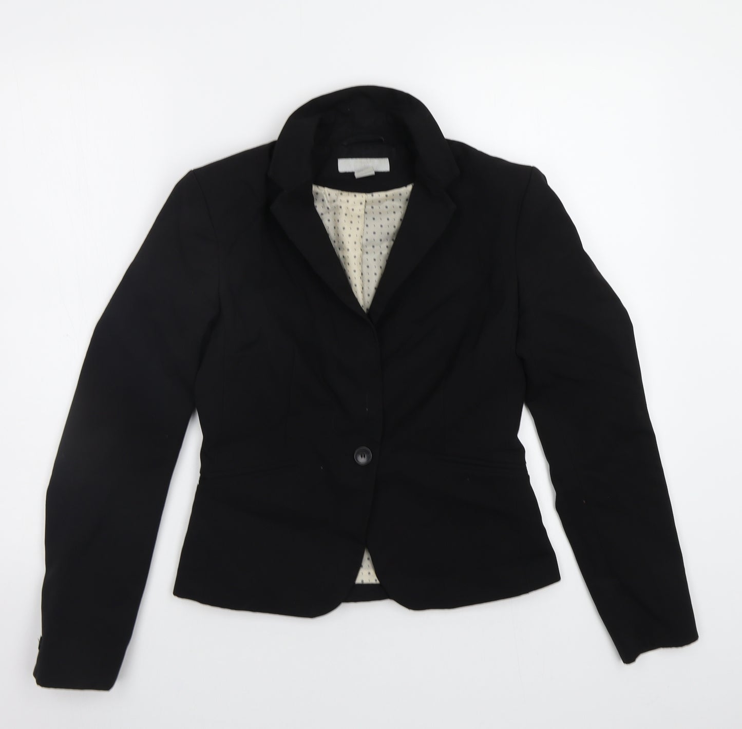 H&M Womens Black   Jacket Blazer Size 6