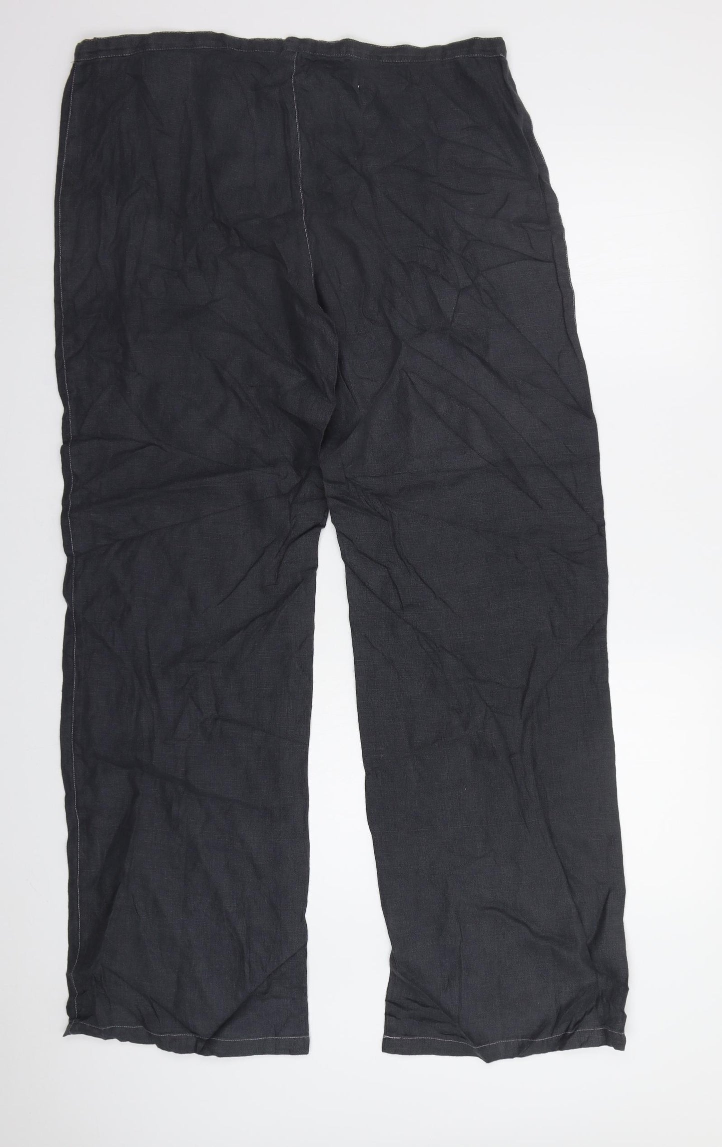 Coney Island Womens Grey   Trousers  Size 16 L31 in