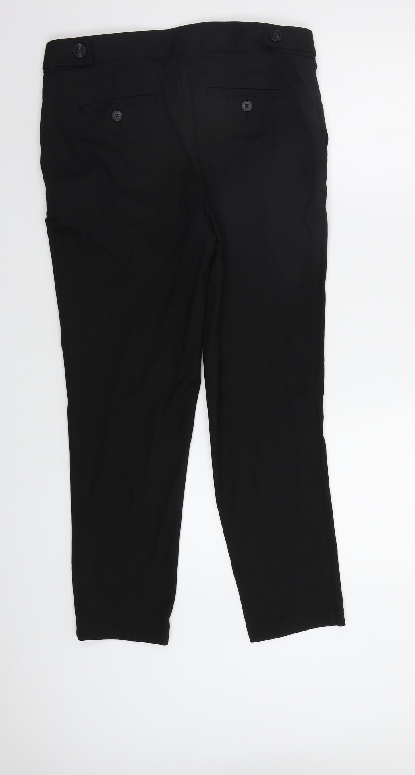 NEXT Womens Black   Dress Pants Trousers Size 10 L26 in