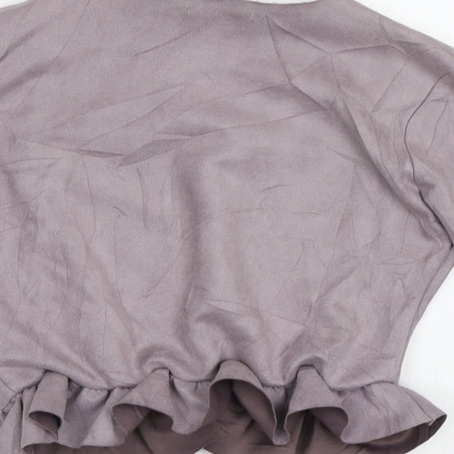 Prague Womens Purple   Jacket Blazer Size S