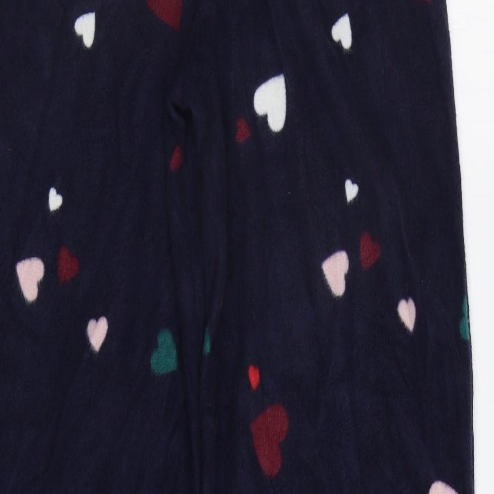 M&S Womens Blue Geometric   Pyjama Pants Size M