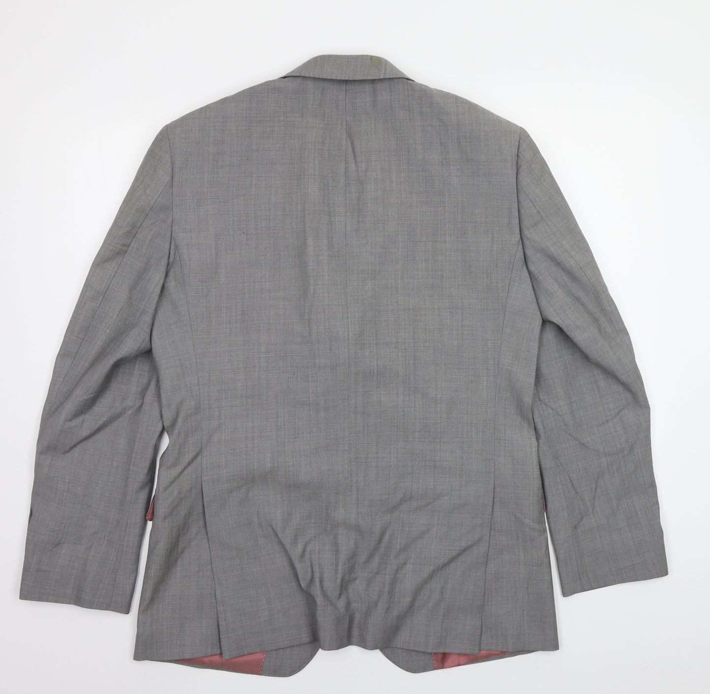 T.M.Lewin Mens Grey   Jacket Blazer Size 40