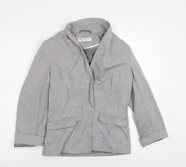 Miss Selfridge Womens Grey   Jacket Blazer Size 12