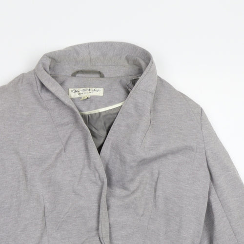 Miss Selfridge Womens Grey   Jacket Blazer Size 12