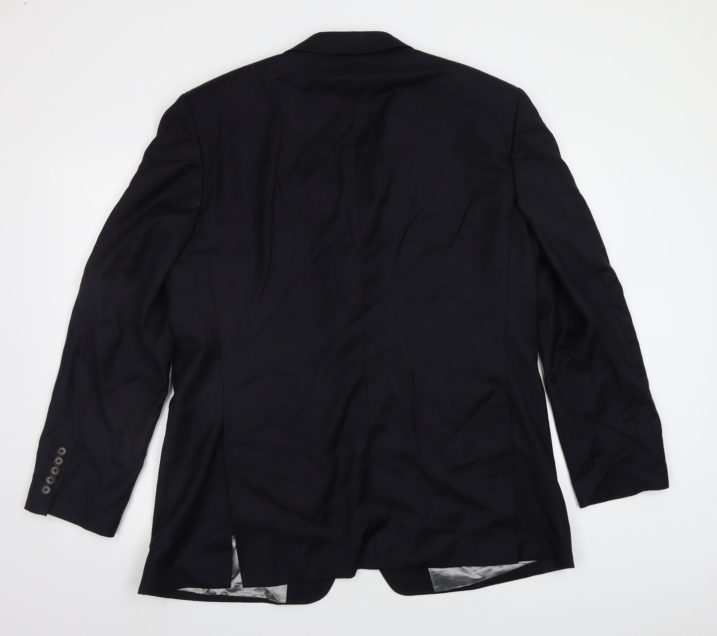 Preworn Mens Blue   Jacket Blazer Size 48