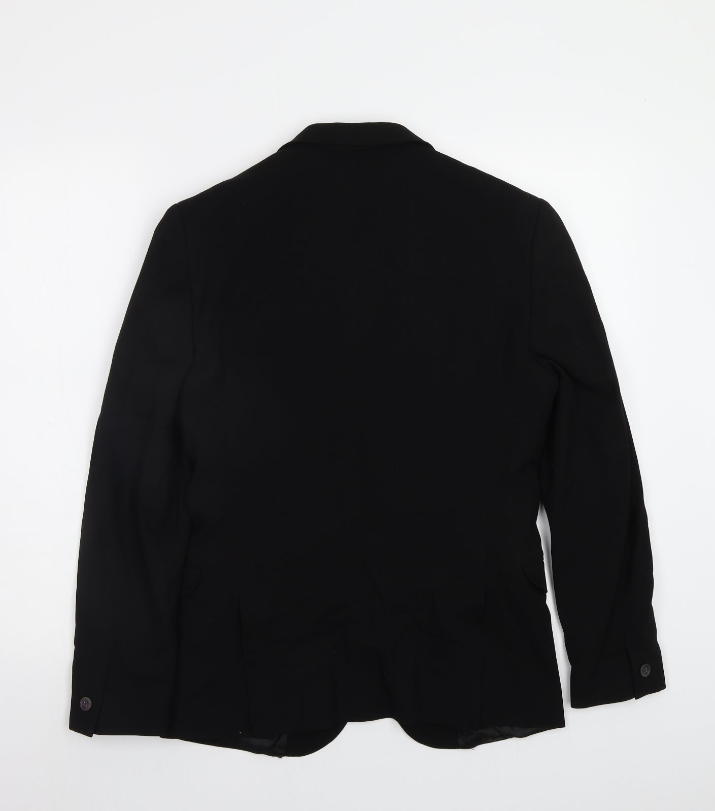 T.M.Lewin Mens Black   Jacket Blazer Size 36