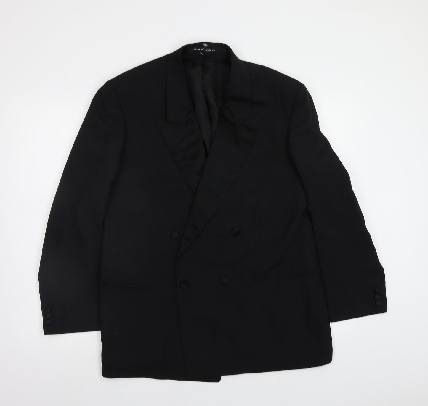 The Label Mens Black   Jacket Blazer Size 42