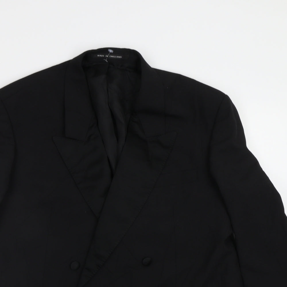 The Label Mens Black   Jacket Blazer Size 42