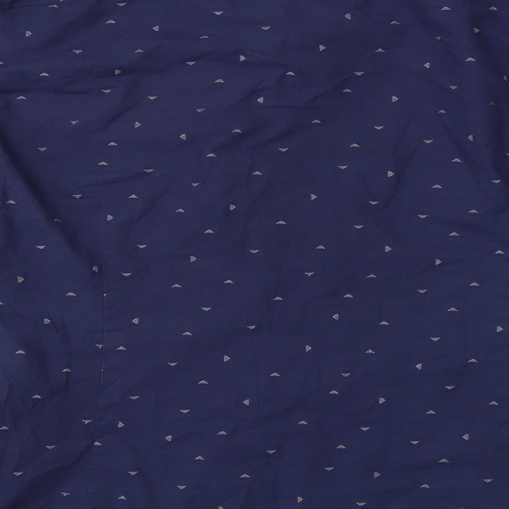 Ted Baker Mens Blue Geometric   Button-Up   - Ted Baker Shirt