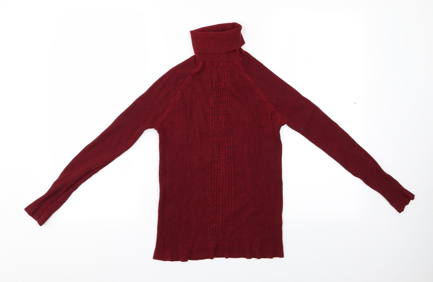 TU Womens Red   Pullover Jumper Size 16  - TU Rollneck Sweater