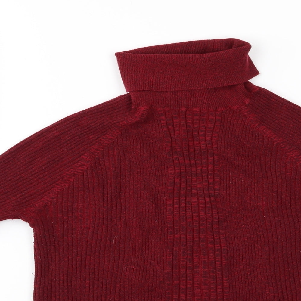 TU Womens Red   Pullover Jumper Size 16  - TU Rollneck Sweater