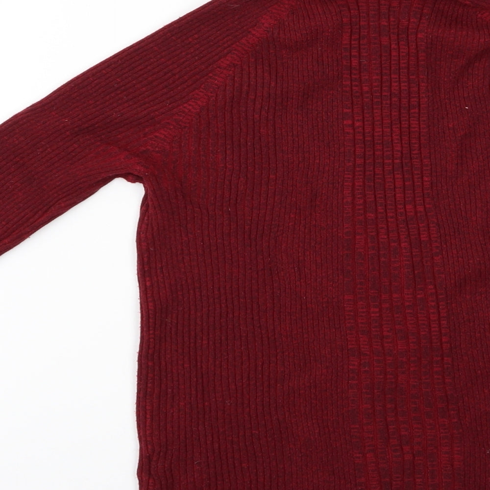 TU Womens Red   Pullover Jumper Size 16  - TU Rollneck Sweater