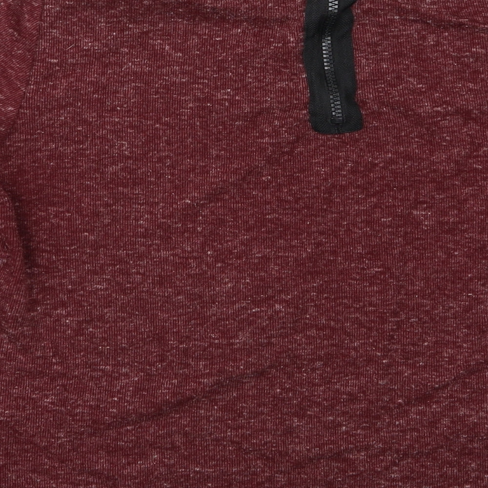 Topshop Womens Red   Basic T-Shirt Size 12  - Topshop
