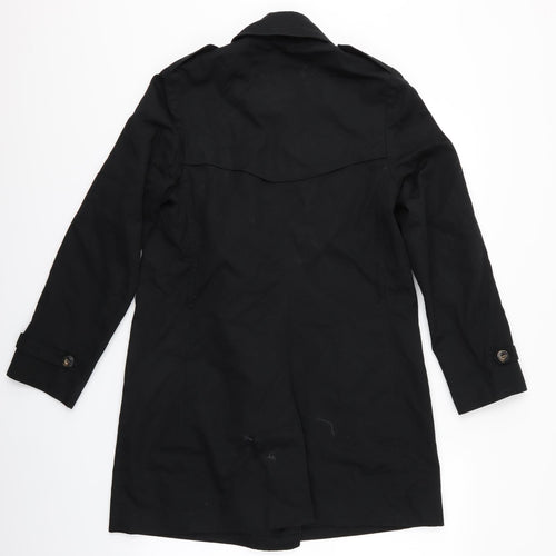 Imea Womens Black   Rain Coat Coat Size 10  - Rain Coat