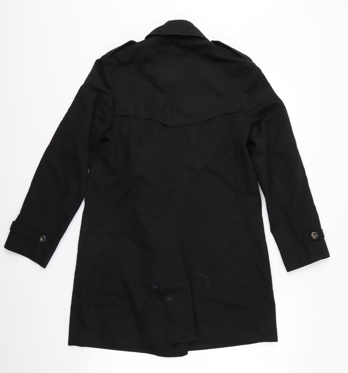 Imea Womens Black   Rain Coat Coat Size 10  - Rain Coat