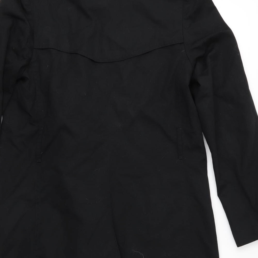 Imea Womens Black   Rain Coat Coat Size 10  - Rain Coat