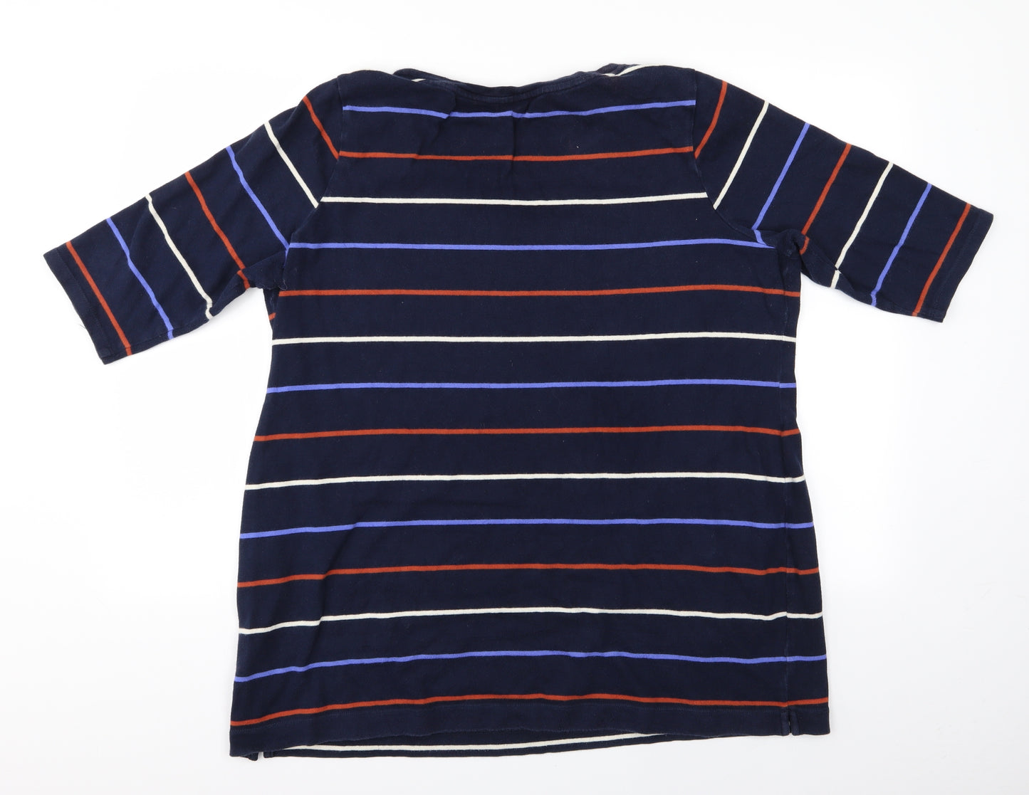 Marks and Spencer Womens Multicoloured Striped  Tunic T-Shirt Size 22  - Marks and Spencer