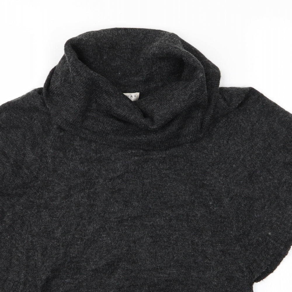 Kenar Womens Grey   Pullover Jumper Size S  - Cowl Neck Jumper