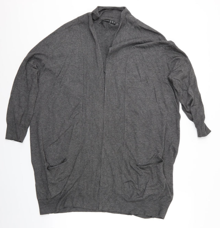 Atmosphere Womens Grey   Wrap Jumper Size 14  - Atmosphere Wrap