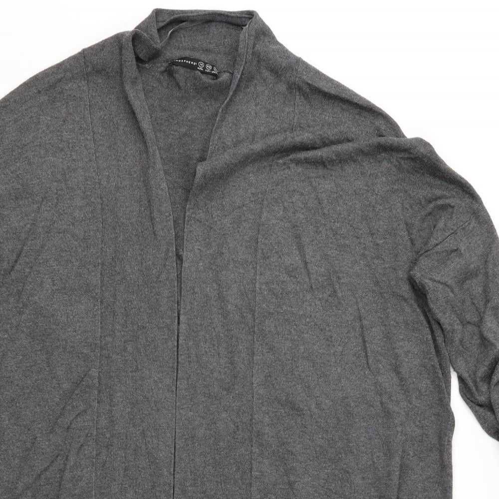 Atmosphere Womens Grey   Wrap Jumper Size 14  - Atmosphere Wrap
