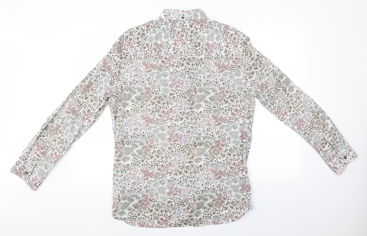 John Rocha Mens Multicoloured Floral   Button-Up Size M  - John Rocha Shirt