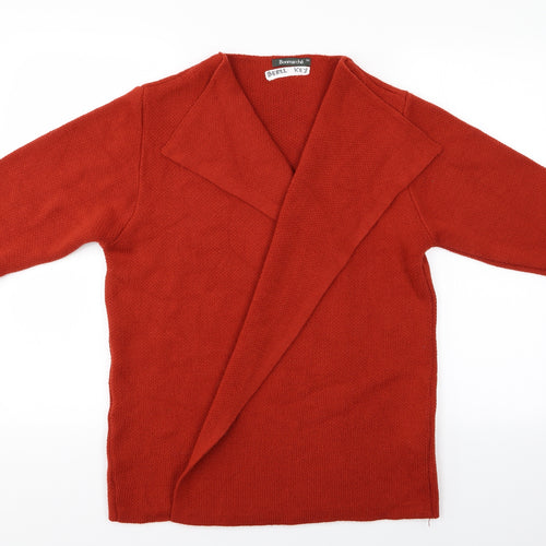 Bonmarché Womens Orange   Wrap Jumper Size 14  - Wrap