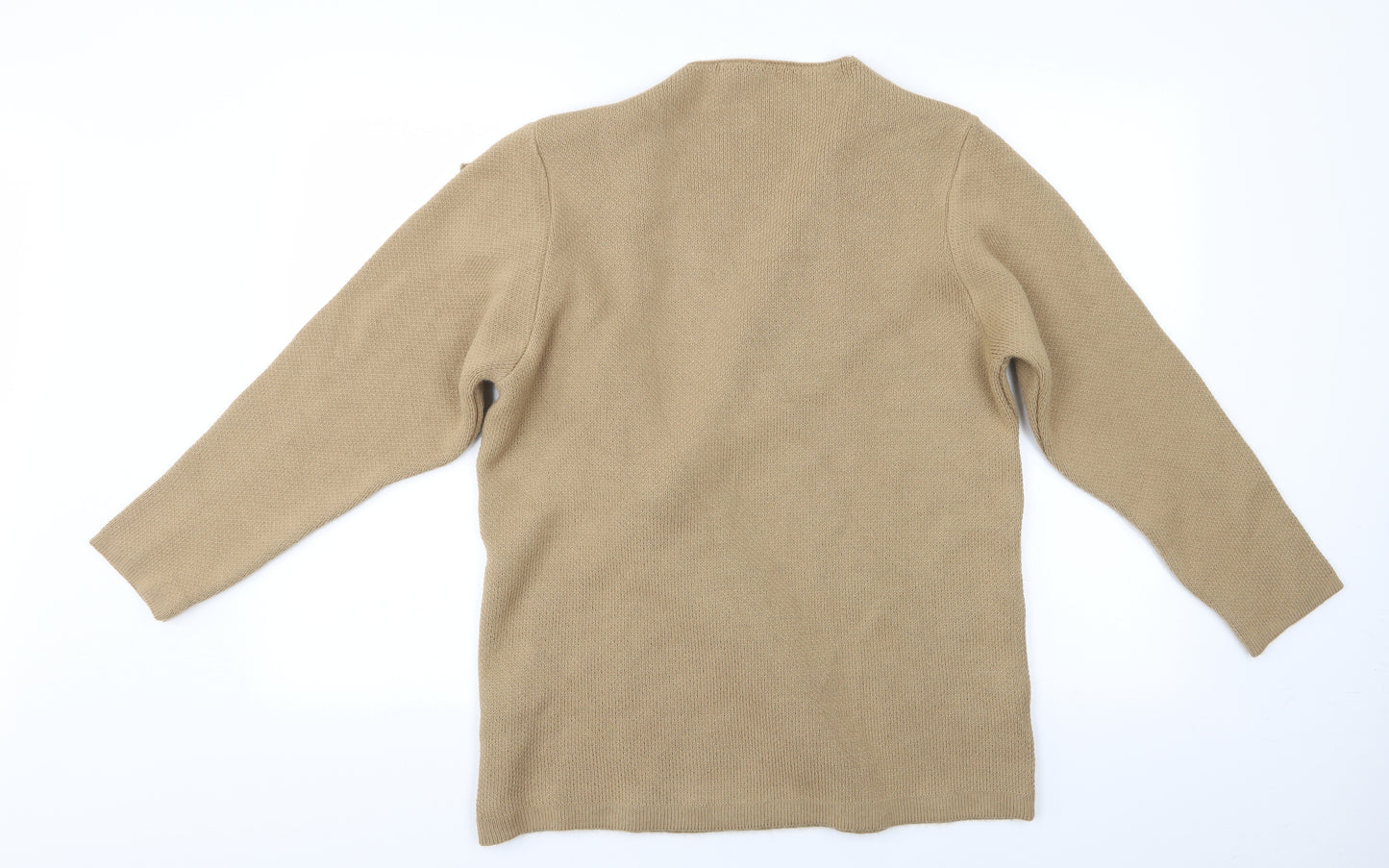 Womens Brown   Wrap Jumper   - Wrap Style Cardigan