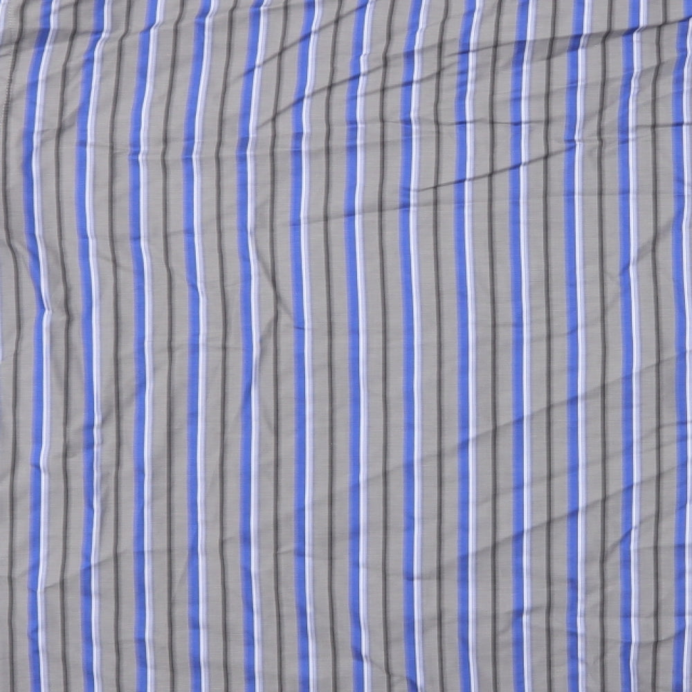 Autograph Mens Multicoloured Striped   Button-Up Size XL  - Autograph Shirt