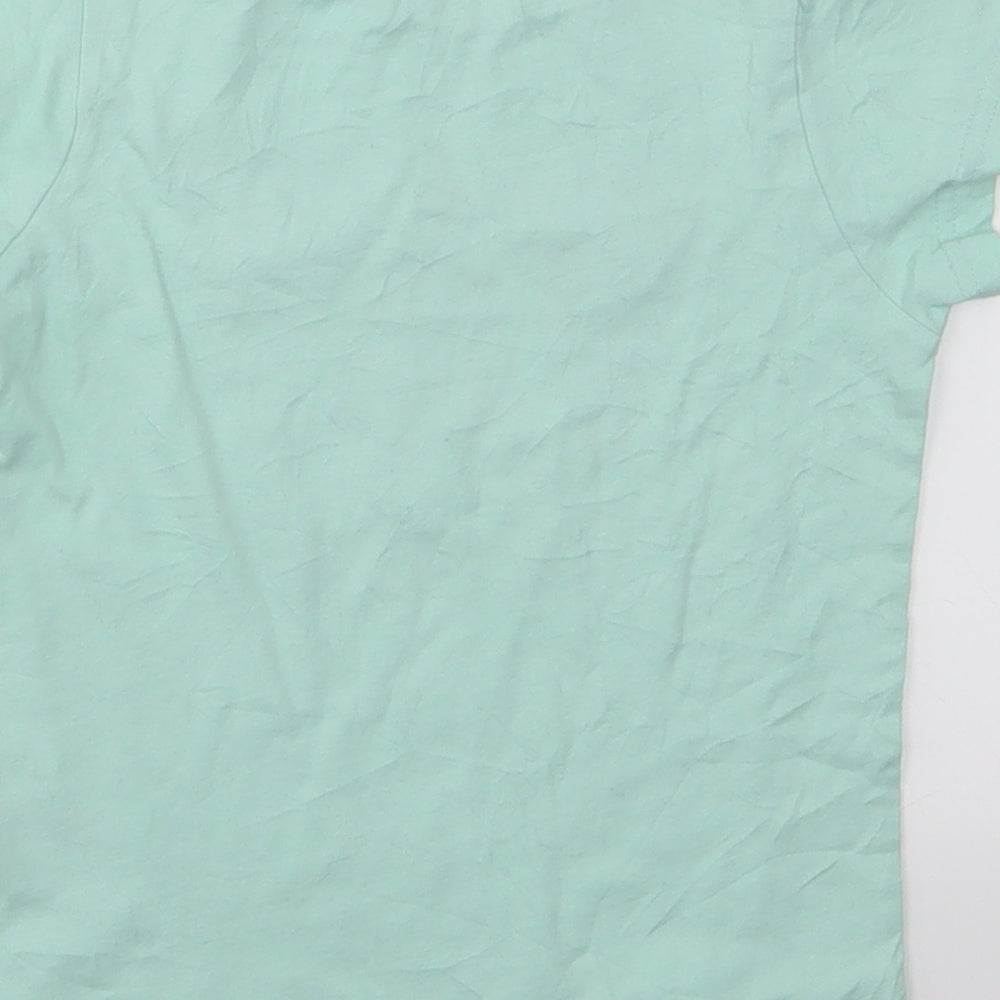 Young Dimension Girls Green   Pullover T-Shirt Size 5-6 Years