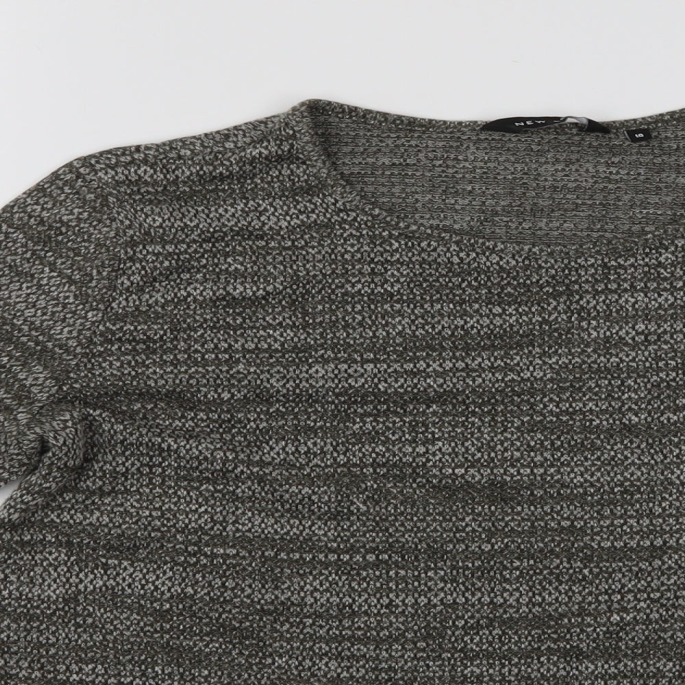 New Look Womens Green   Pullover Jumper Size 10  - New Look