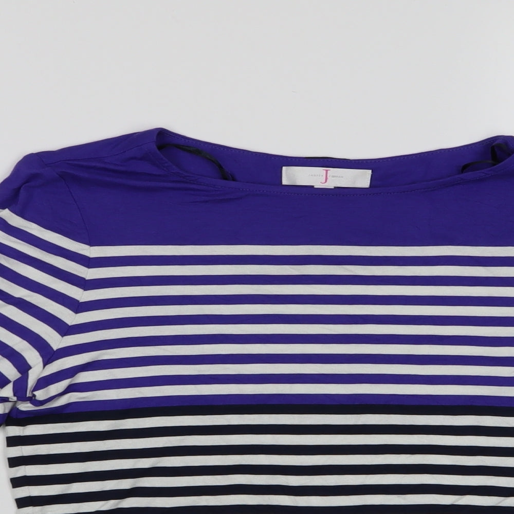 Jasper Conran Womens Multicoloured Striped  Tunic T-Shirt Size 12  - Jasper Conran