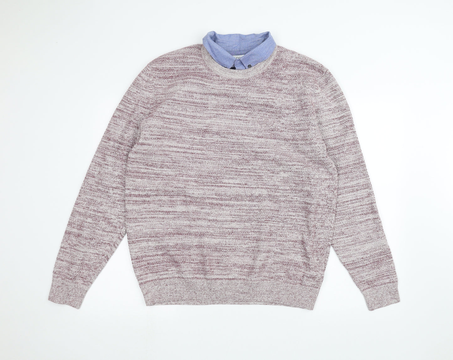 NEXT Mens Red   Pullover Jumper Size XL