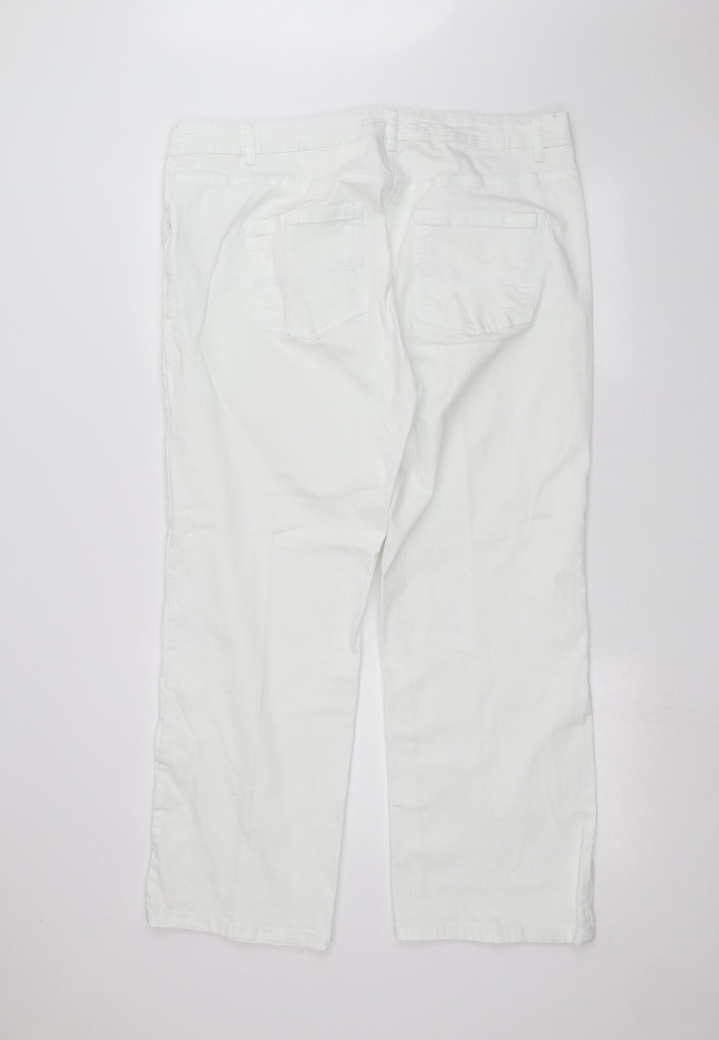 TU Womens White   Straight Jeans Size 22 L26 in