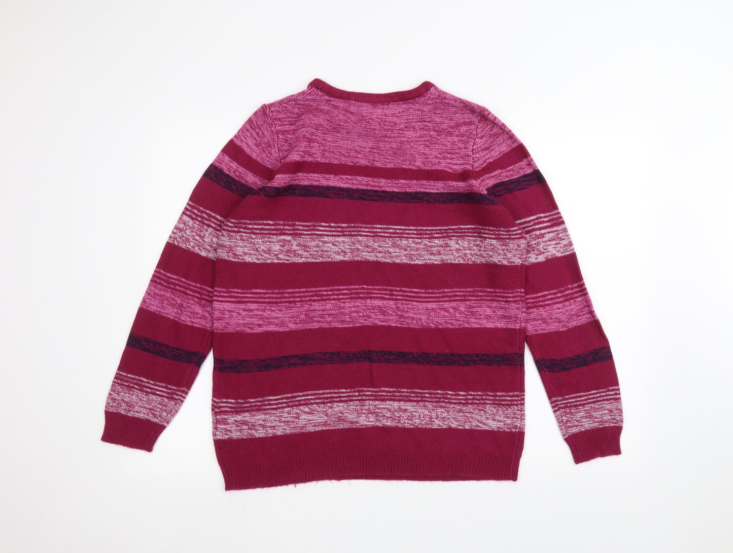 Julipa Womens Pink   Pullover Jumper Size 12