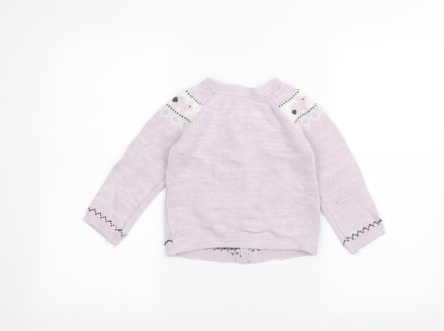 Nutmeg Girls Pink   Cardigan Jumper Size 2-3 Years