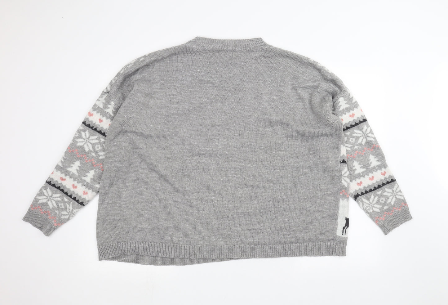 George Womens Grey   Pullover Jumper Size XL