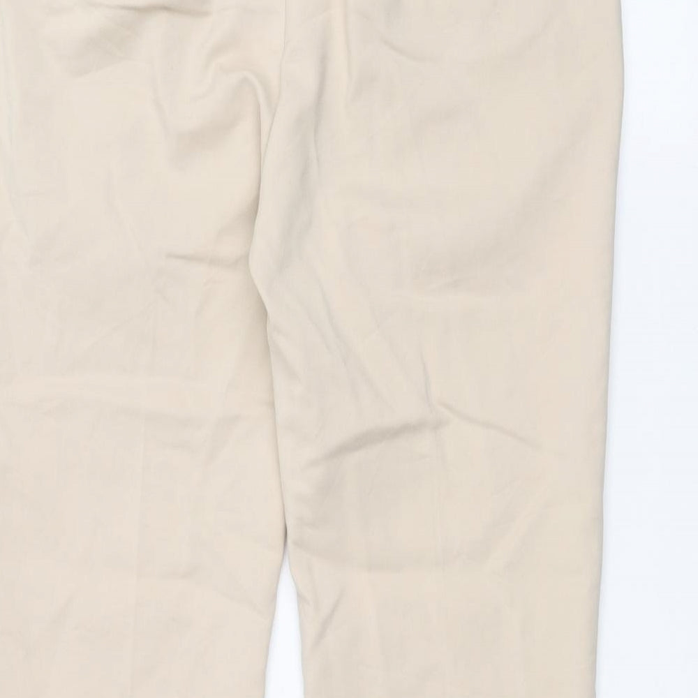 Zara Womens White   Trousers  Size XL L25 in