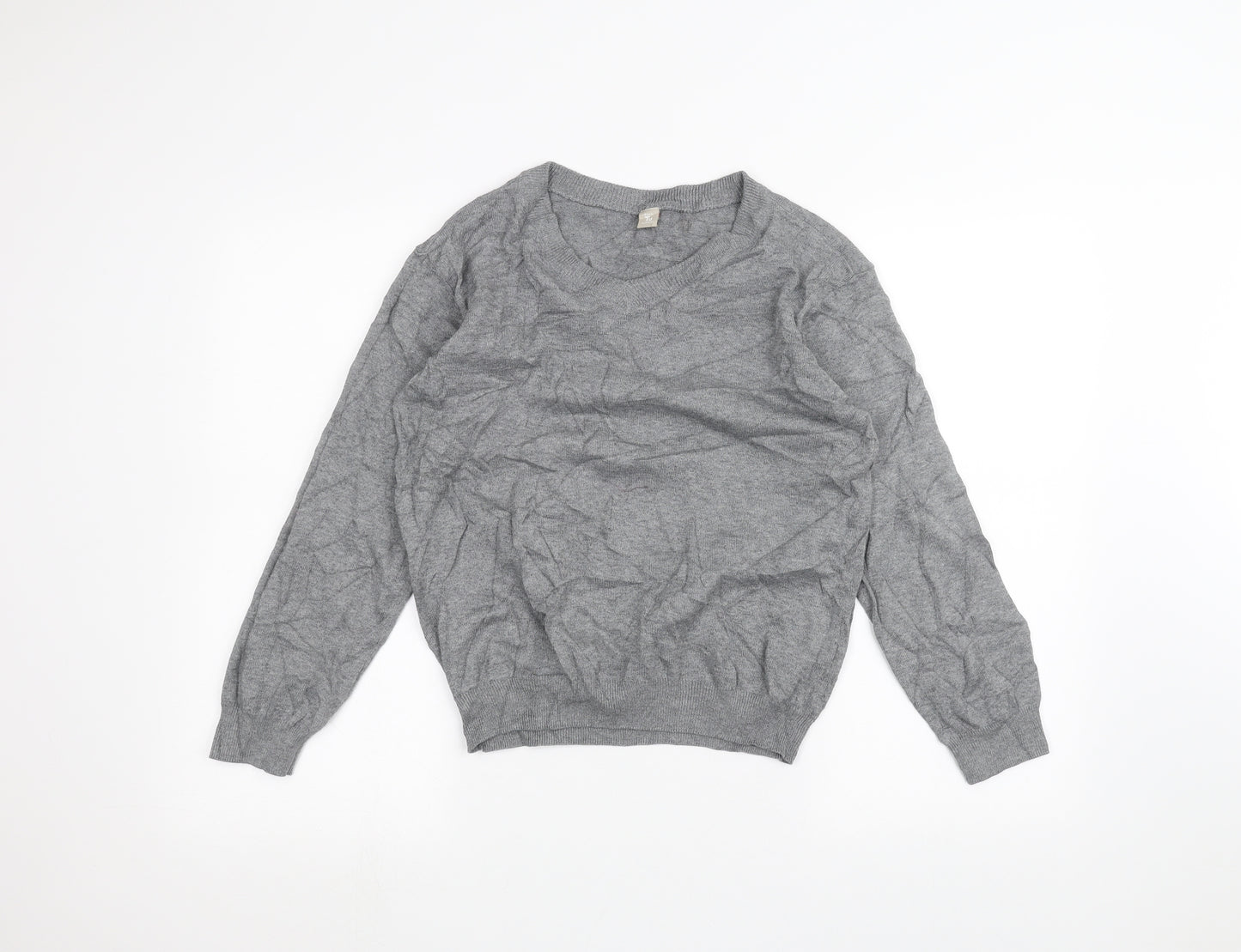 TU Girls Grey   Pullover Jumper Size 11 Years
