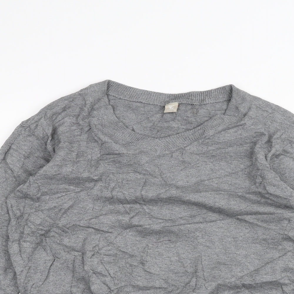 TU Girls Grey   Pullover Jumper Size 11 Years