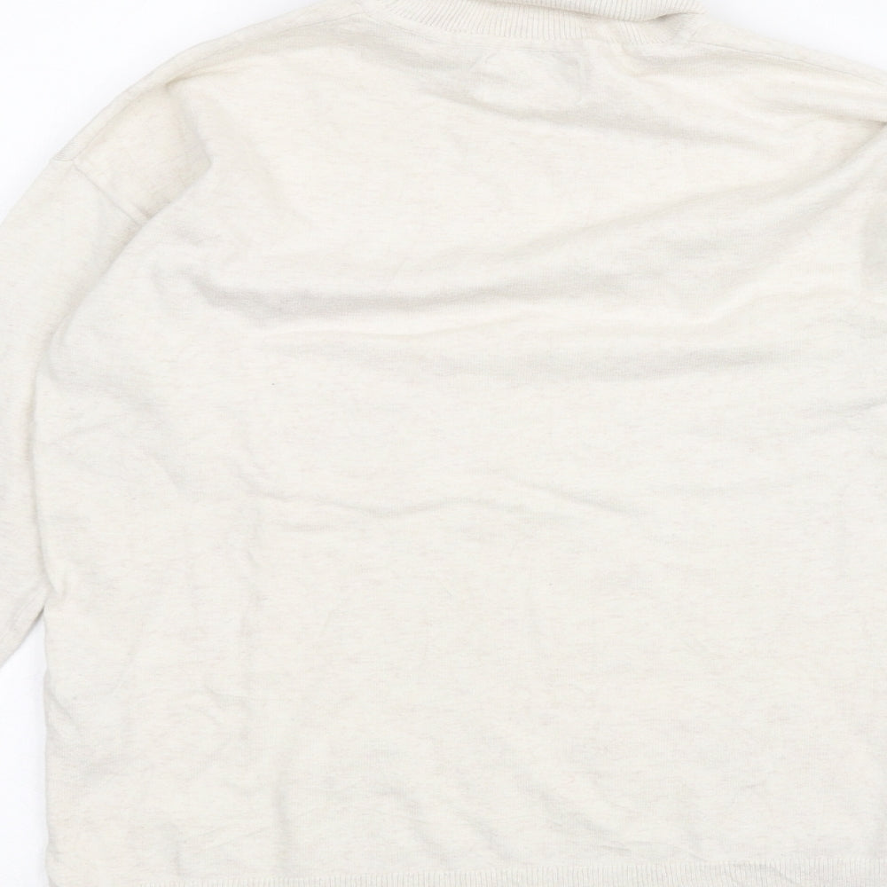 Zara Girls White   Pullover Jumper Size 11-12 Years