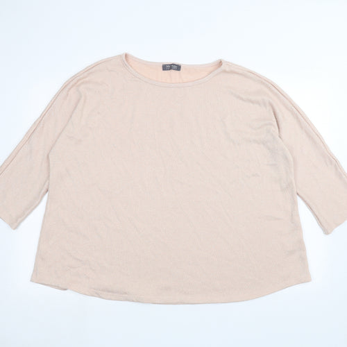 mr.max Womens Pink   Pullover Jumper Size 2XL