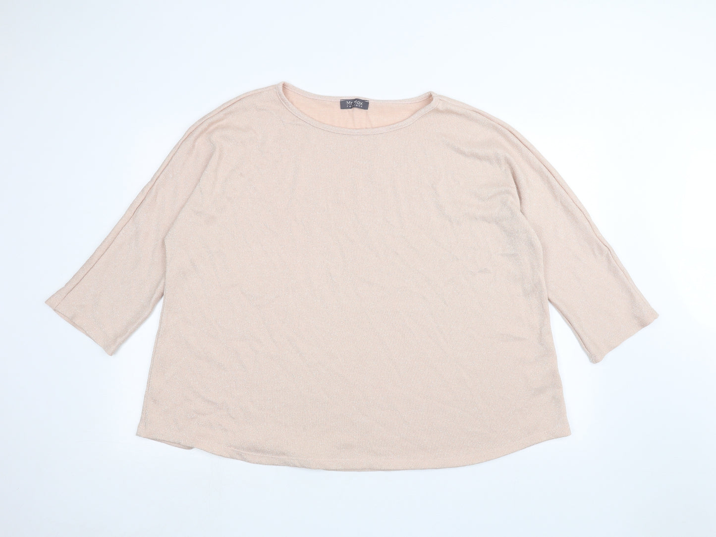 mr.max Womens Pink   Pullover Jumper Size 2XL