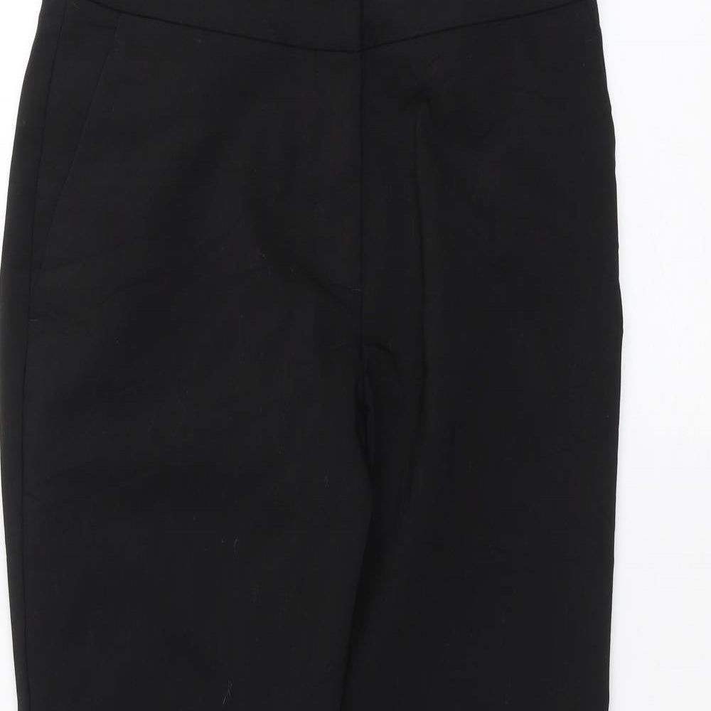 H&M Womens Black   Trousers  Size 8 L23 in
