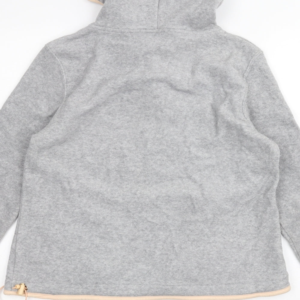Active Womens Grey   Pullover Hoodie Size 12