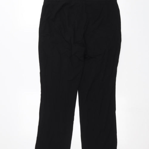 Marks and Spencer Womens Black   Trousers  Size 10 L24 in